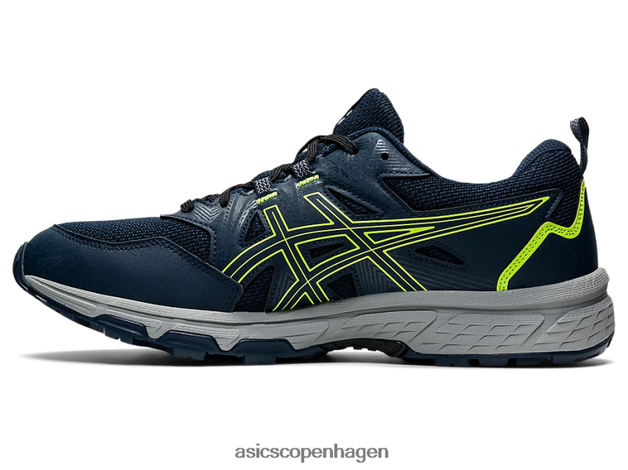 Asics gel-venture 8 fransk blå/hazard grøn Z206F61496