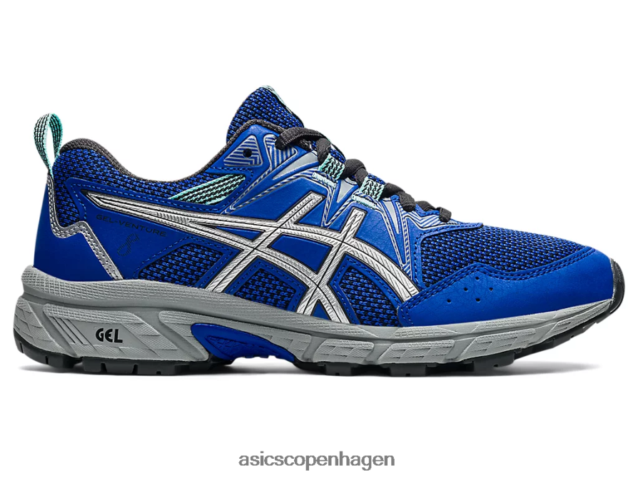 Asics gel-venture 8 klasse skole lapis lazuli blå/ren s ilver Z206F64509