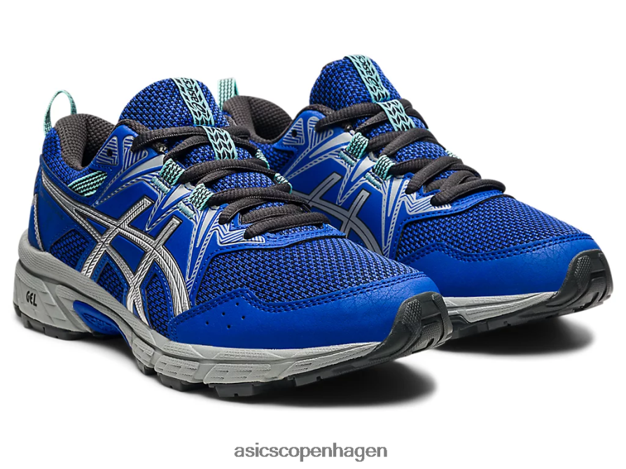 Asics gel-venture 8 klasse skole lapis lazuli blå/ren s ilver Z206F64509