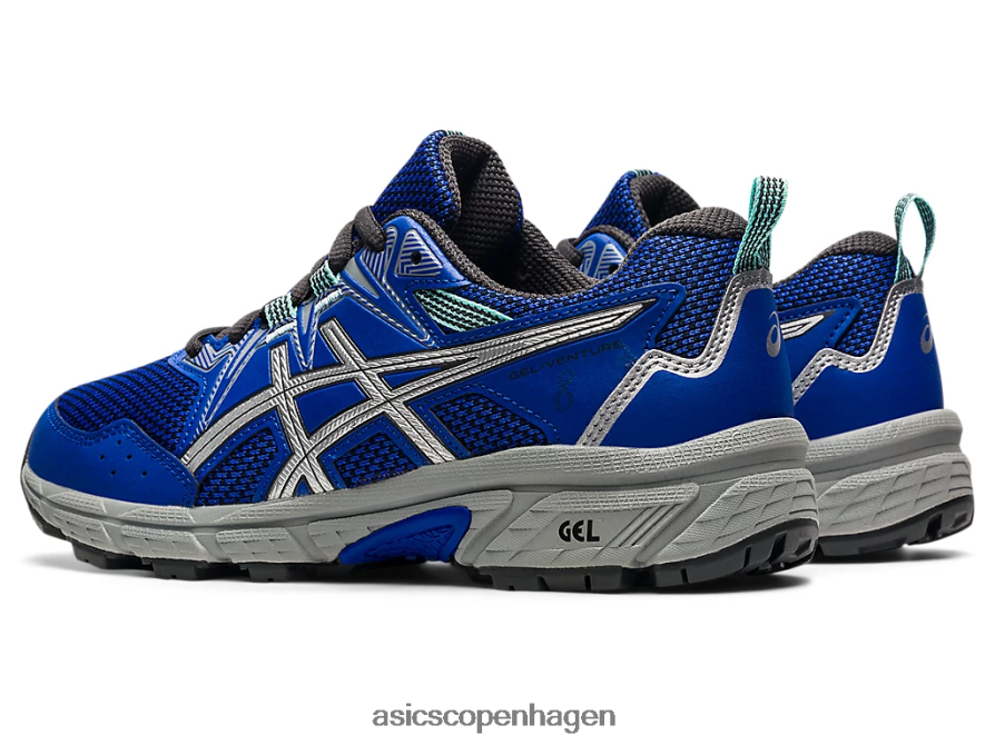 Asics gel-venture 8 klasse skole lapis lazuli blå/ren s ilver Z206F64509