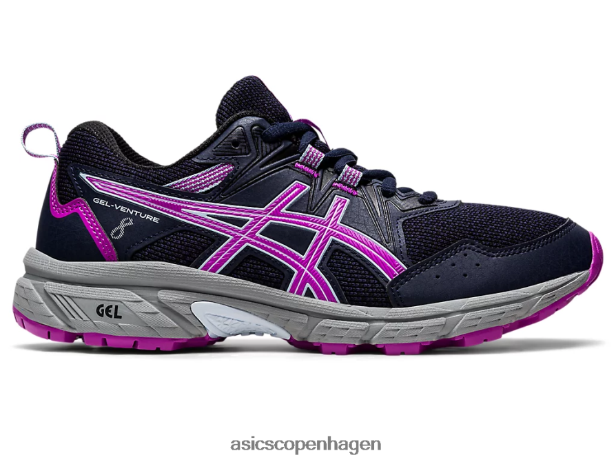 Asics gel-venture 8 klasse skole midnat/orkidé Z206F64376