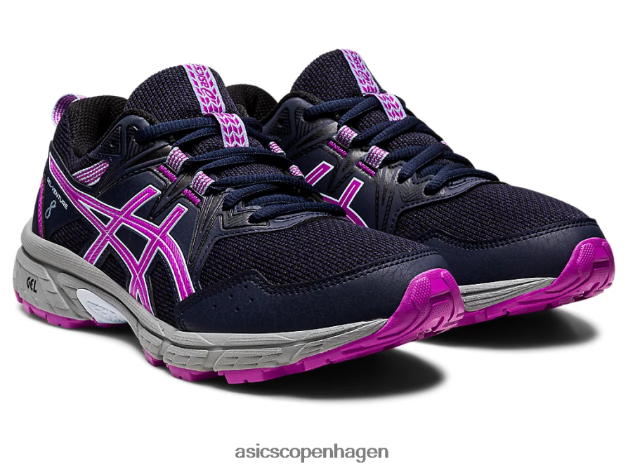 Asics gel-venture 8 klasse skole midnat/orkidé Z206F64376