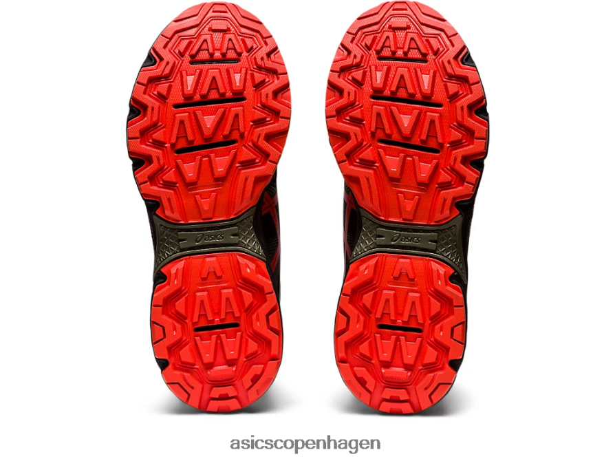 Asics gel-venture 8 klasse skole sort/cherry tomat Z206F64389