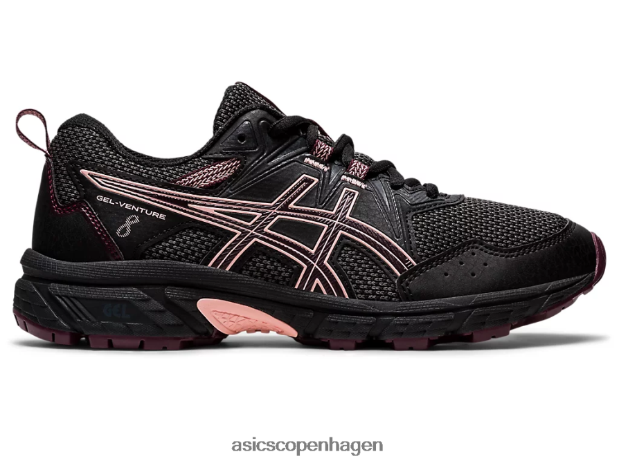 Asics gel-venture 8 klasse skole sort/dyb mars Z206F64371