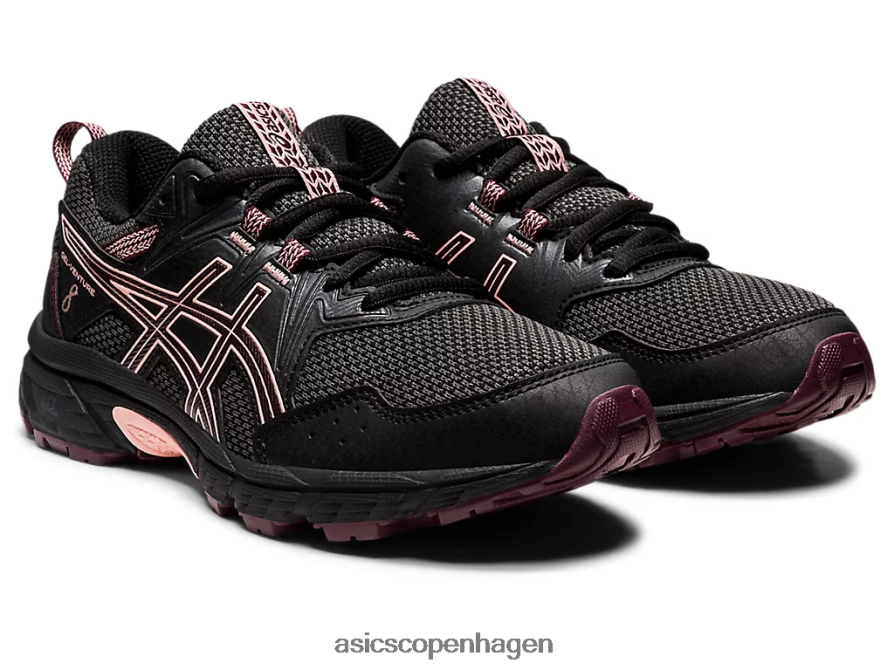 Asics gel-venture 8 klasse skole sort/dyb mars Z206F64371