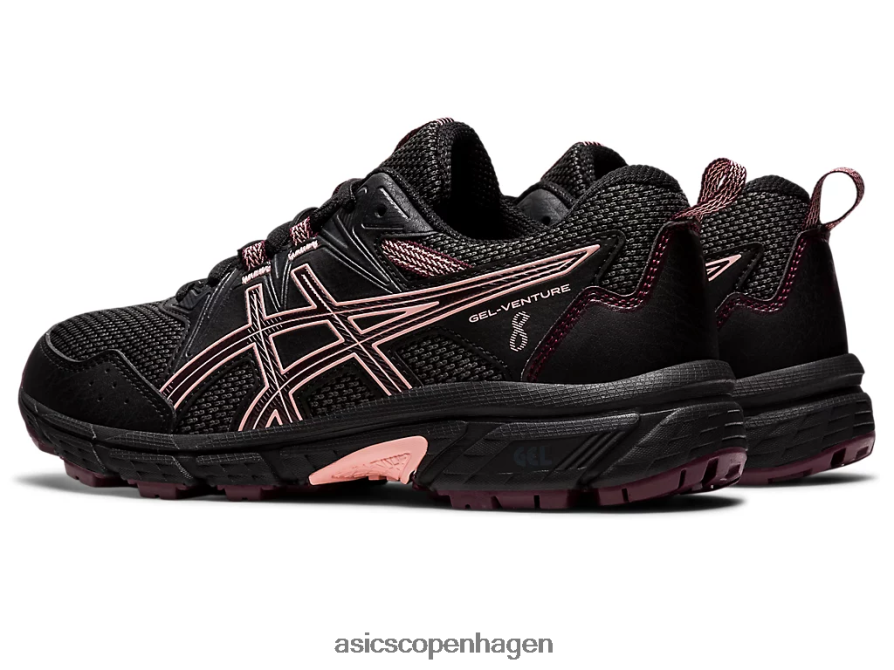 Asics gel-venture 8 klasse skole sort/dyb mars Z206F64371