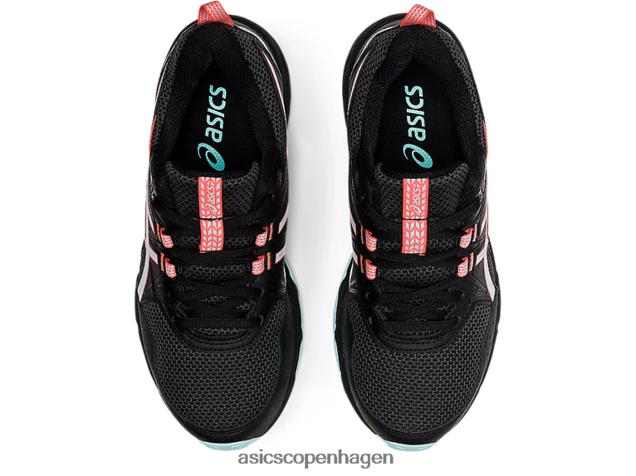 Asics gel-venture 8 klasse skole sort/klar blå Z206F64510