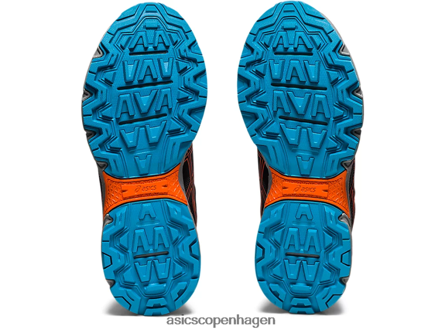 Asics gel-venture 8 klasse skole sort/morgenfrue orange Z206F64496