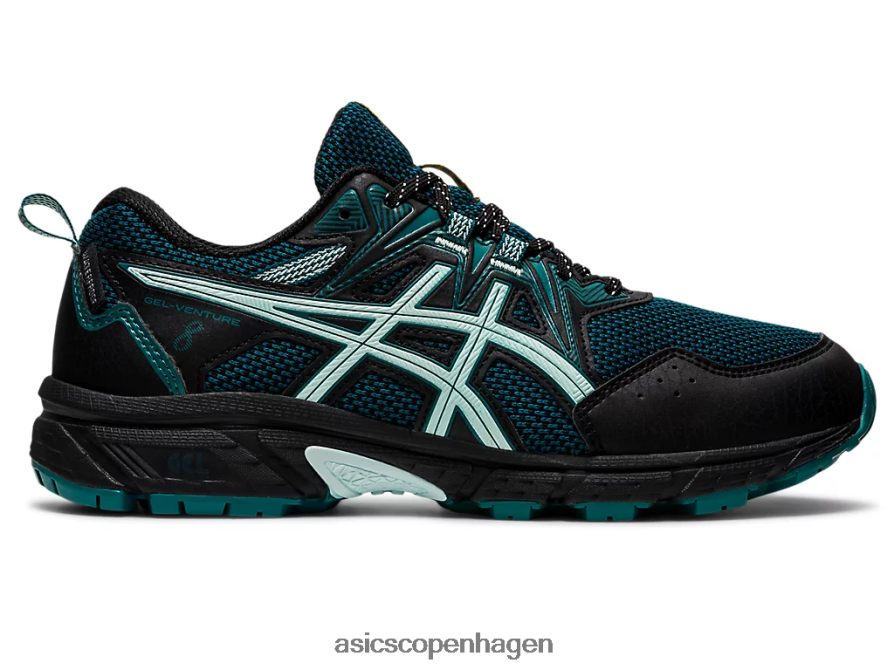 Asics gel-venture 8 sort/beroligende hav Z206F62948