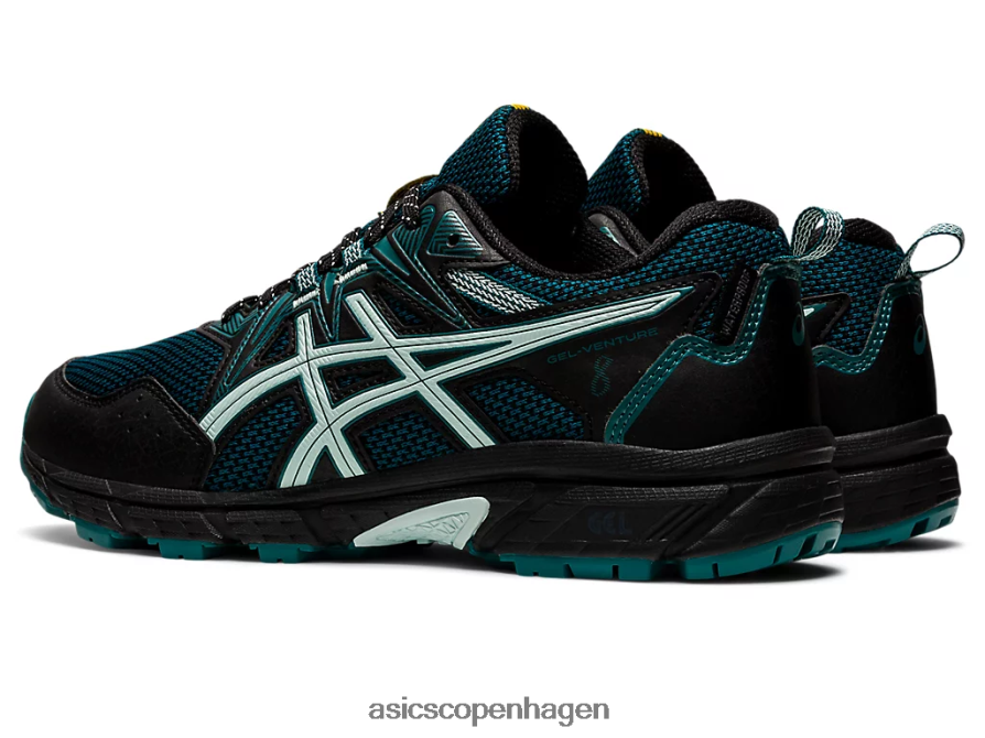 Asics gel-venture 8 sort/beroligende hav Z206F62948