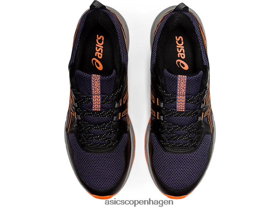 Asics gel-venture 8 sort/chokerende orange Z206F61490