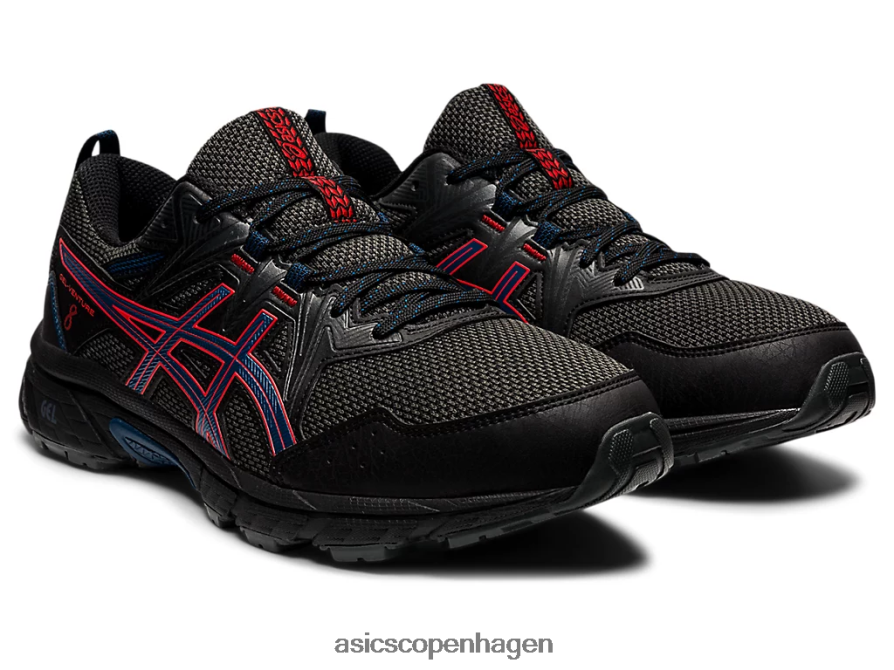 Asics gel-venture 8 sort/ildrød Z206F61488