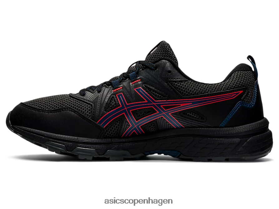 Asics gel-venture 8 sort/ildrød Z206F61488