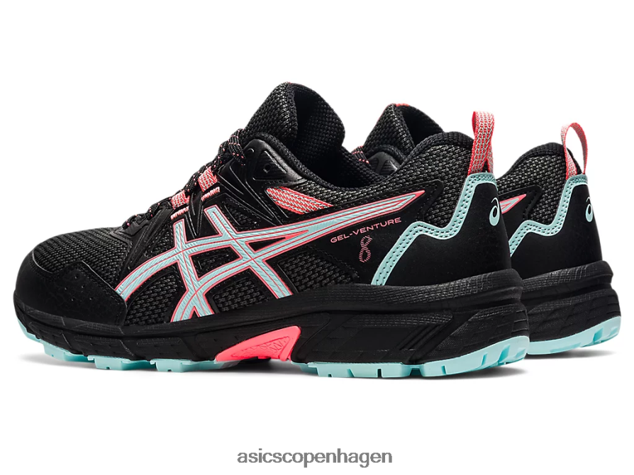 Asics gel-venture 8 sort/klar blå Z206F63610