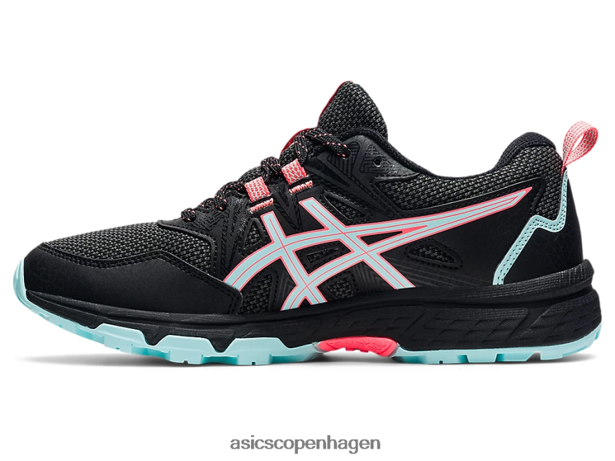 Asics gel-venture 8 sort/klar blå Z206F63610
