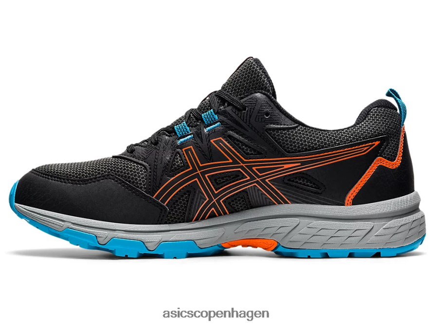 Asics gel-venture 8 sort/morgenfrue orange Z206F61898