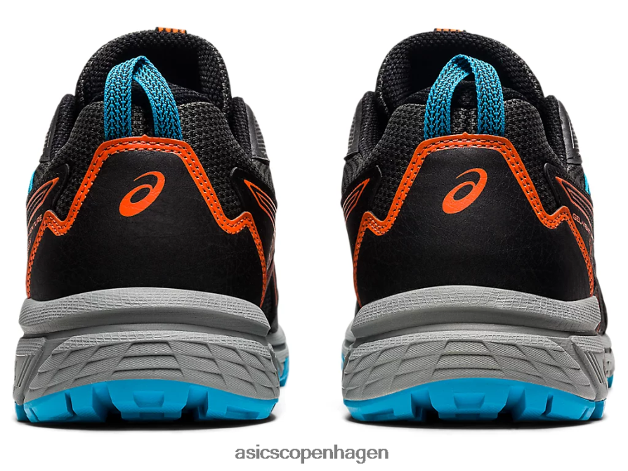 Asics gel-venture 8 sort/morgenfrue orange Z206F61898