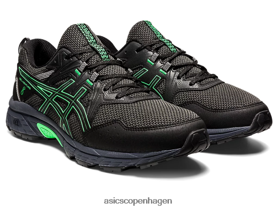 Asics gel-venture 8 sort/nyt blad Z206F6947