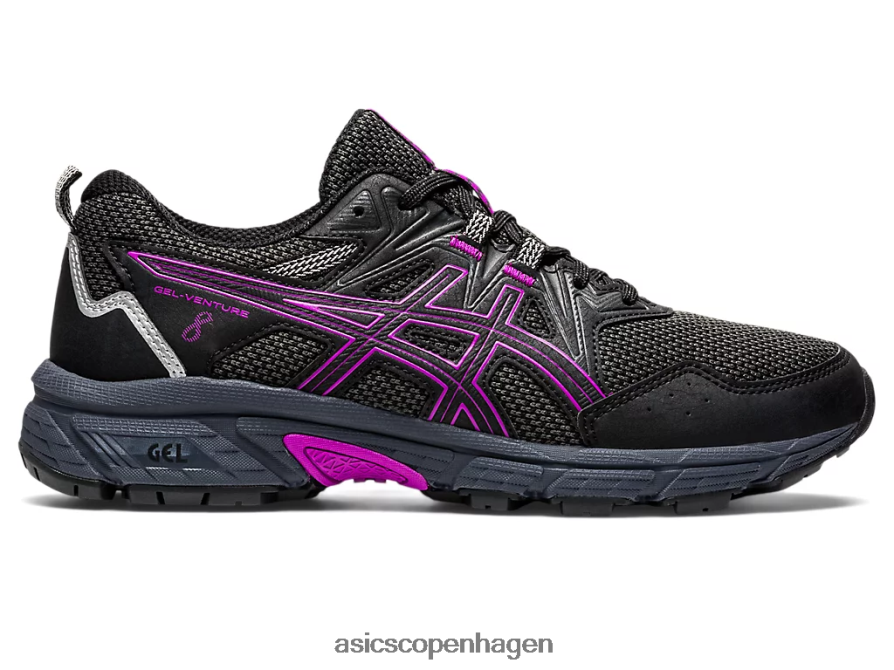 Asics gel-venture 8 sort/orkidé Z206F62710