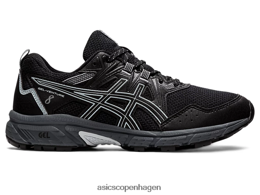 Asics gel-venture 8 sort/piemontegrå Z206F63475
