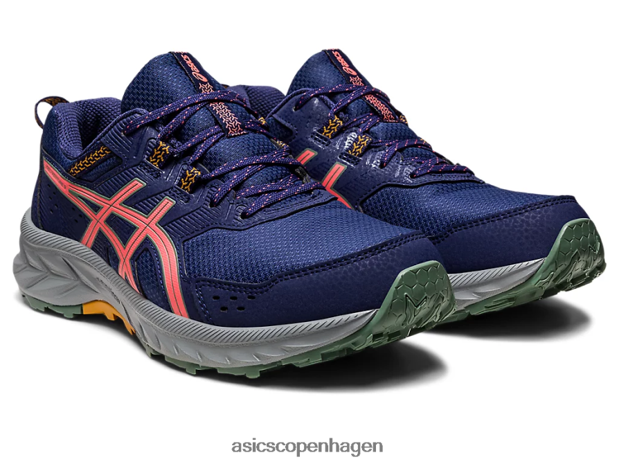 Asics gel-venture 9 bred indigo blå/papaya Z206F62205