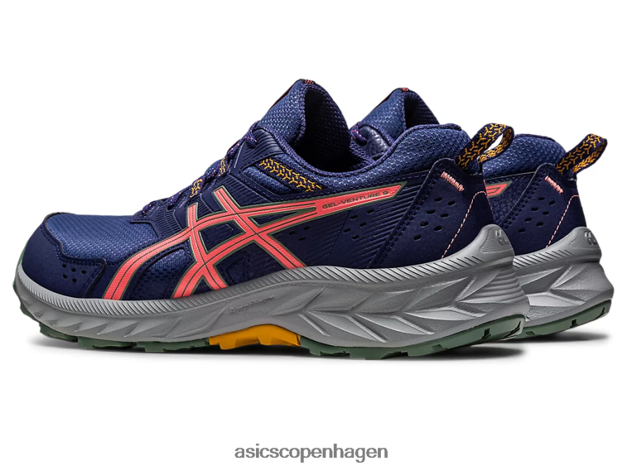 Asics gel-venture 9 bred indigo blå/papaya Z206F62205
