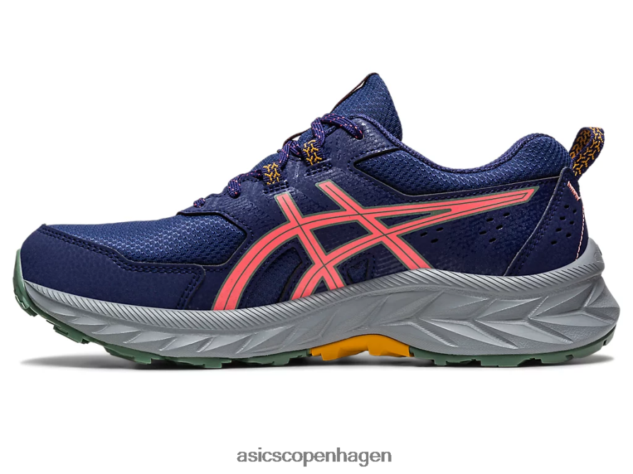 Asics gel-venture 9 bred indigo blå/papaya Z206F62205