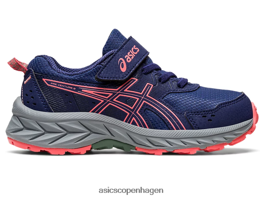 Asics gel-venture 9 førskole indigo blå/papaya Z206F64218