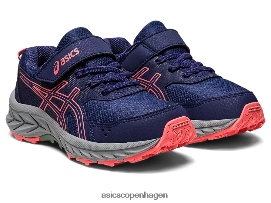 Asics gel-venture 9 førskole indigo blå/papaya Z206F64218