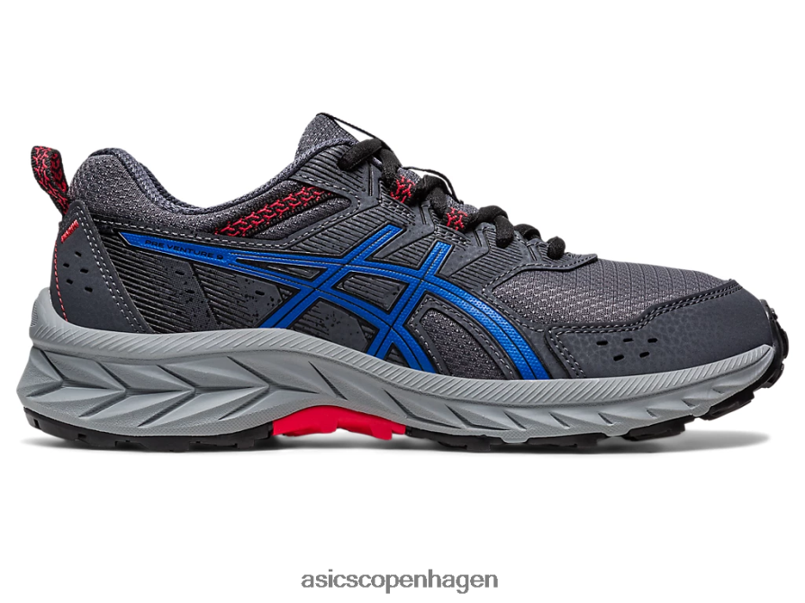 Asics gel-venture 9 klasse skole bærer grå/tunblå Z206F64216