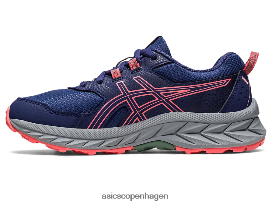 Asics gel-venture 9 klasse skole indigo blå/papaya Z206F64220