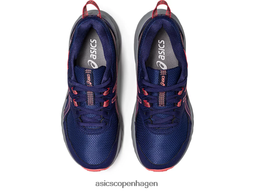 Asics gel-venture 9 klasse skole indigo blå/papaya Z206F64220