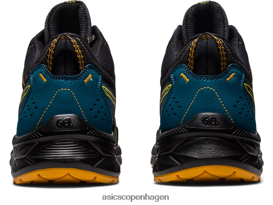 Asics gel-venture 9 mt sort/gylden gul Z206F6125