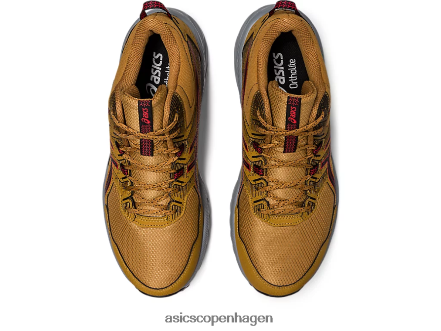 Asics gel-venture 9 mt tan presidio/elektrisk rød Z206F6121