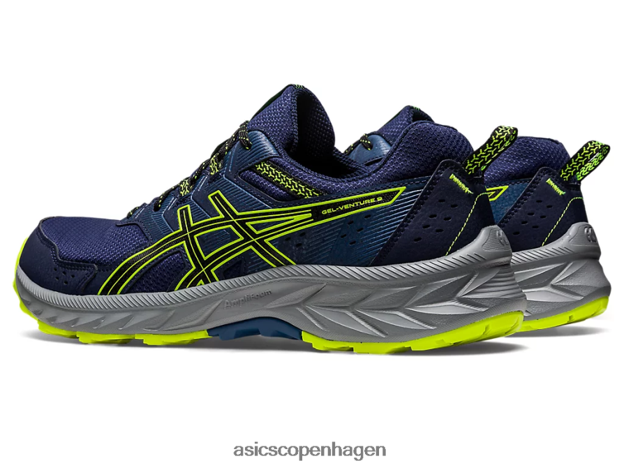 Asics gel-venture 9 peacoat/sikkerhedsgul Z206F6107