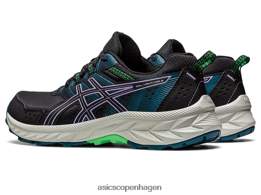 Asics gel-venture 9 sort/digital violet Z206F62212