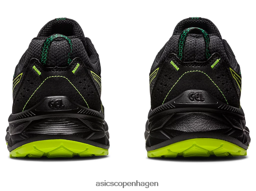 Asics gel-venture 9 sort/limeskal Z206F6111