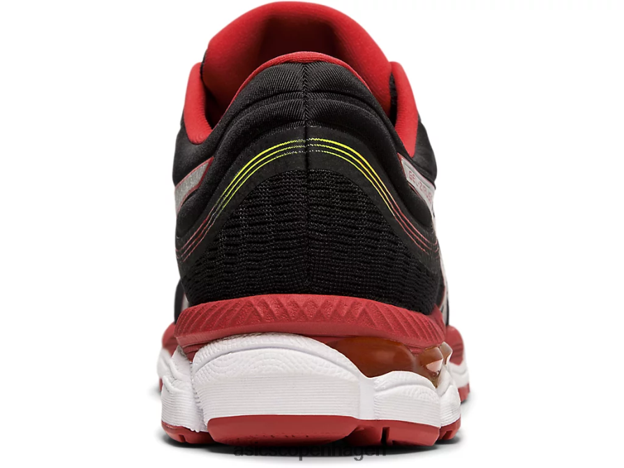 Asics gel-ziruss 3 sort/fart rød Z206F62103