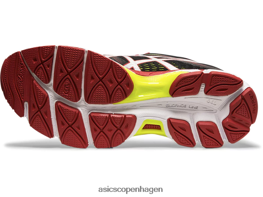 Asics gel-ziruss 3 sort/fart rød Z206F62103