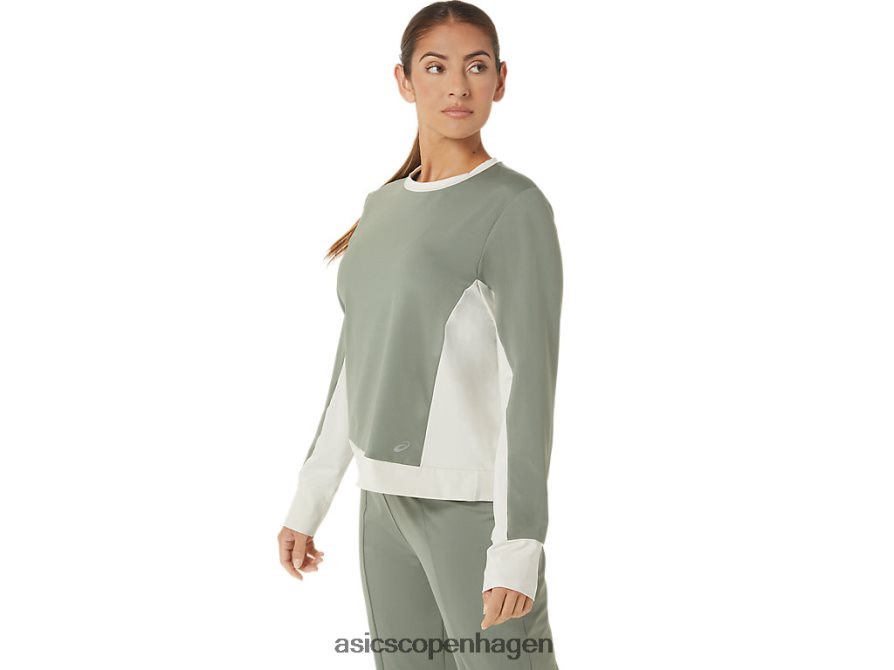 Asics genbrugt flare top lav grøn/birk Z206F62777