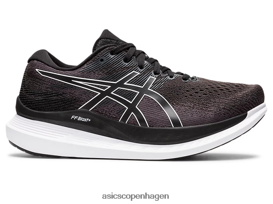 Asics glideride 3 bred sort hvid Z206F62631