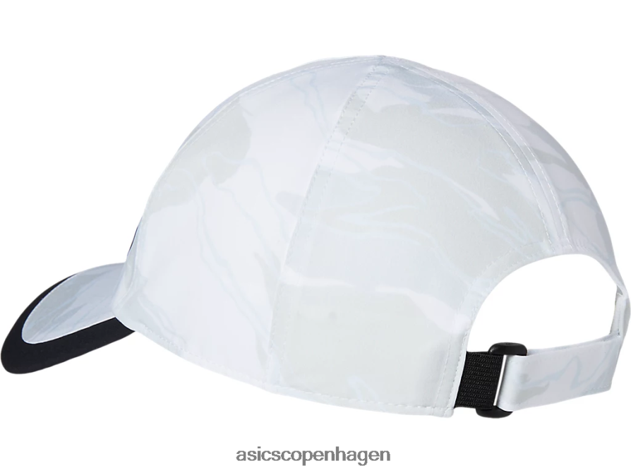 Asics grafisk kasket strålende hvid Z206F6174