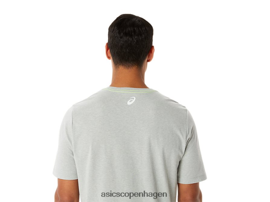 Asics grafisk kortærmet wch lysegrå lyng Z206F61281