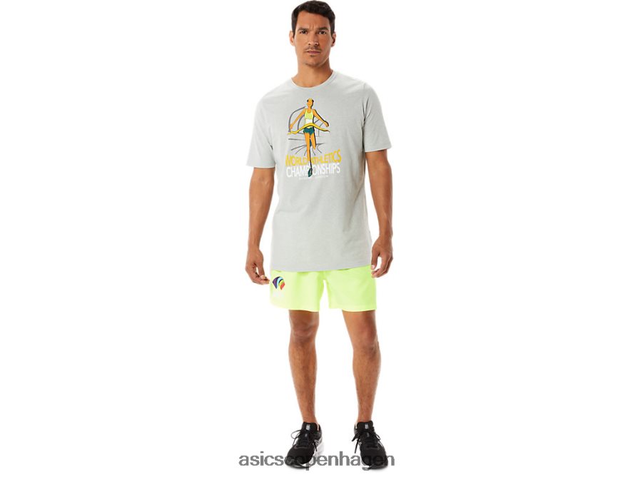 Asics grafisk kortærmet wch lysegrå lyng Z206F61281