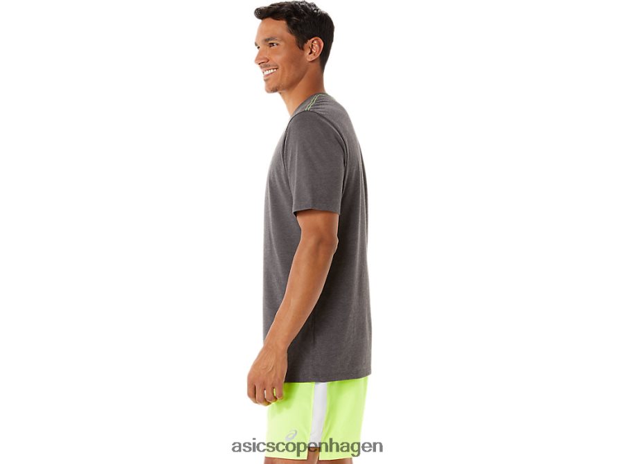 Asics grafisk kortærmet wch mørkegrå lyng Z206F61280