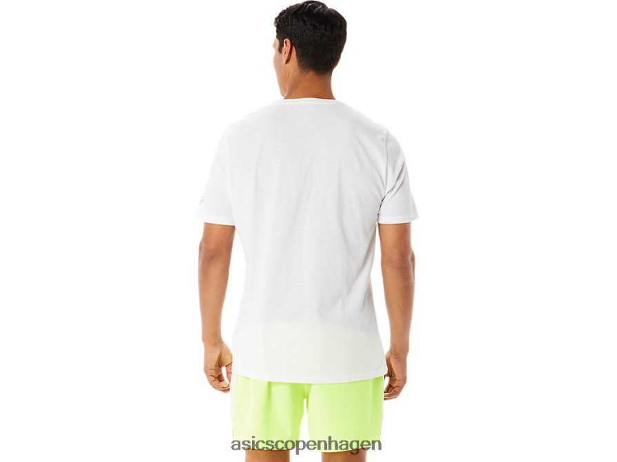 Asics grafisk kortærmet wch strålende hvid Z206F61286