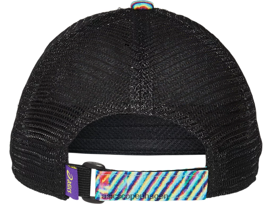 Asics grafisk print hætte oase grøn Z206F61457