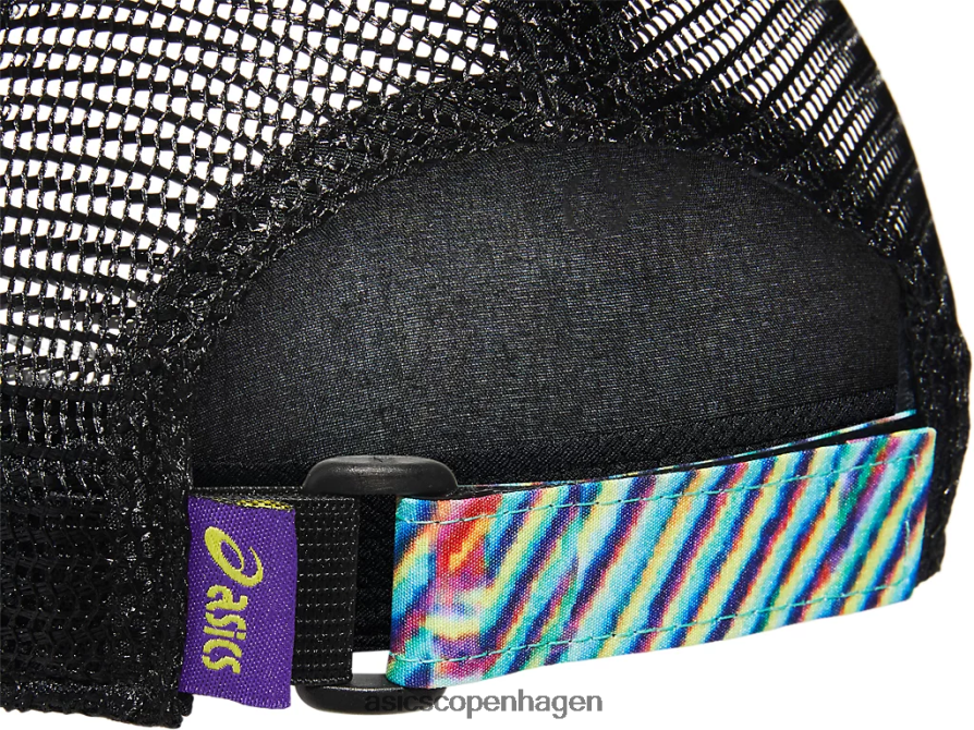 Asics grafisk print hætte oase grøn Z206F61457