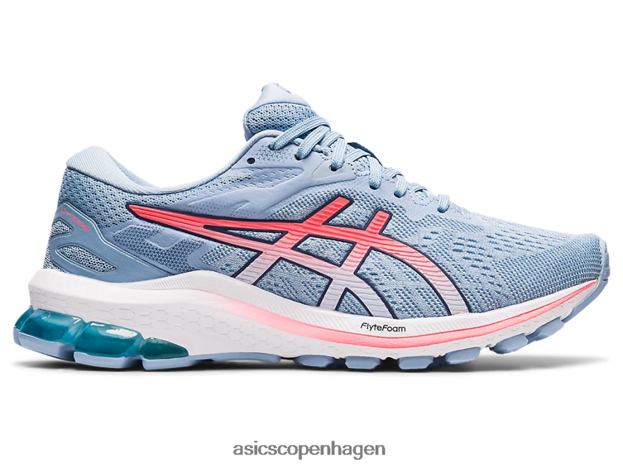Asics gt-1000 10 blød himmel/flammende koral Z206F63871