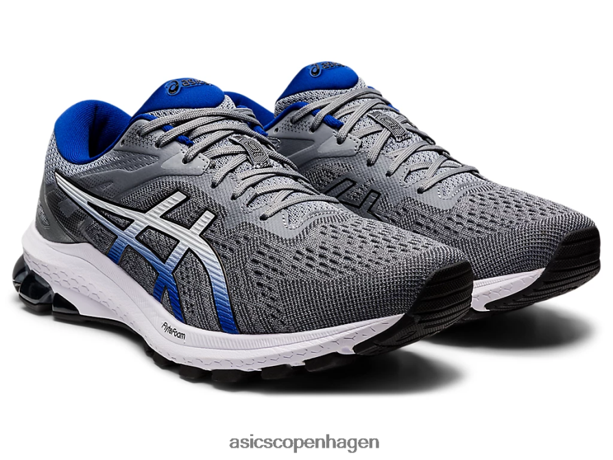 Asics gt-1000 10 ekstra bred sheet rock/monaco blå Z206F61598